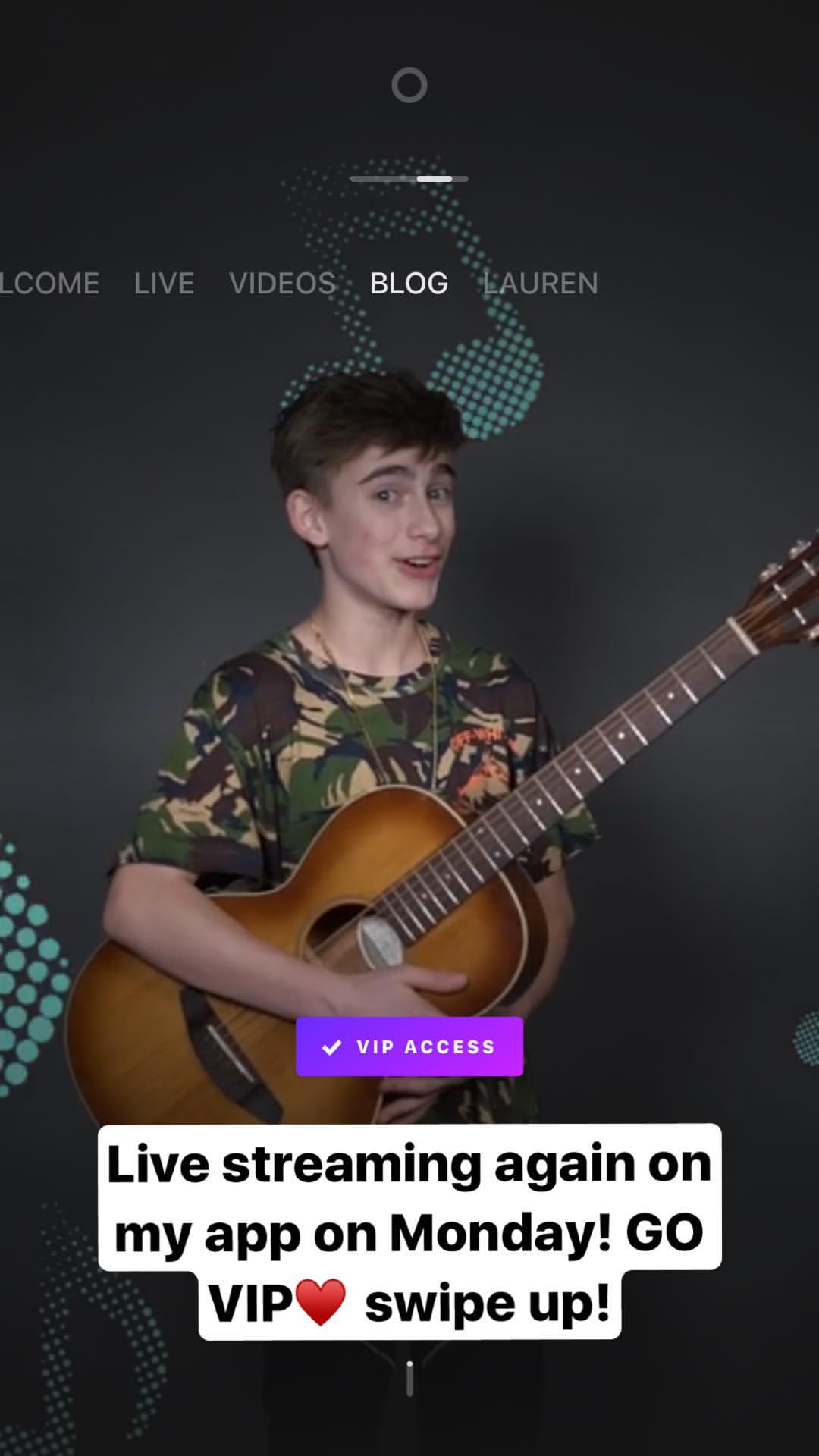 General photo of Johnny Orlando