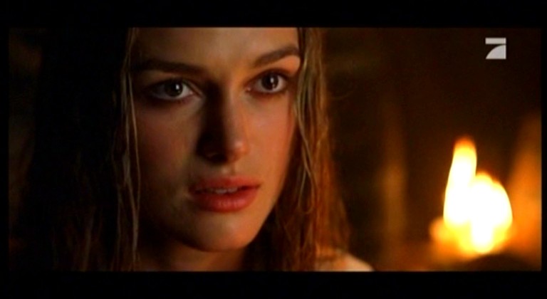 Keira Knightley in Pirates of the Caribbean: The Curse of the Black Pearl