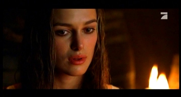 Keira Knightley in Pirates of the Caribbean: The Curse of the Black Pearl