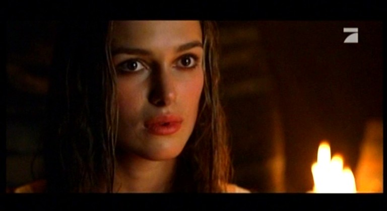 Keira Knightley in Pirates of the Caribbean: The Curse of the Black Pearl