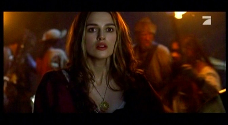 Keira Knightley in Pirates of the Caribbean: The Curse of the Black Pearl