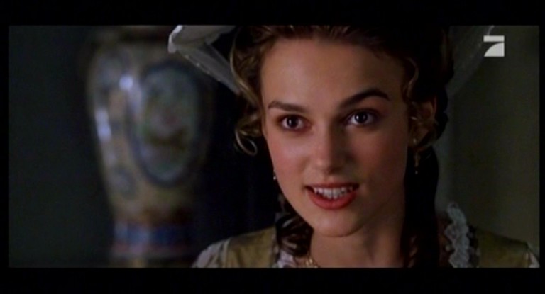 Keira Knightley in Pirates of the Caribbean: The Curse of the Black Pearl