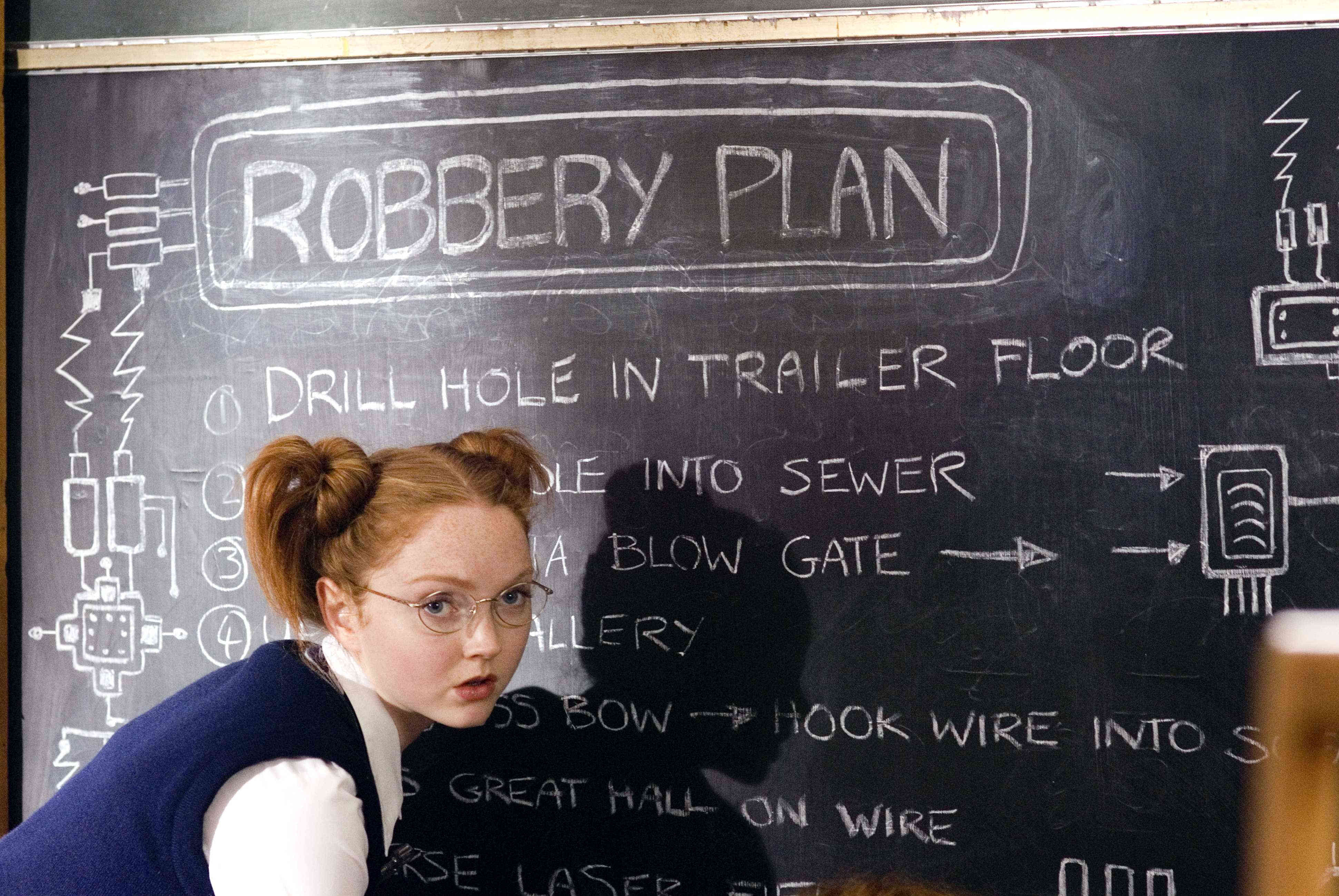 Lily Cole in St. Trinian's