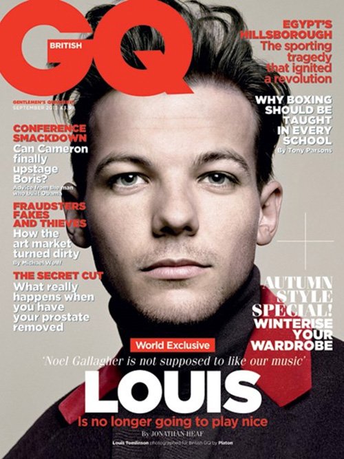 General photo of Louis Tomlinson