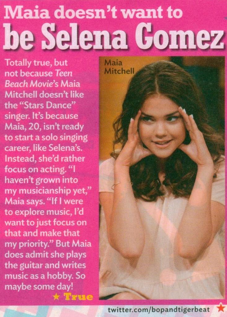 General photo of Maia Mitchell