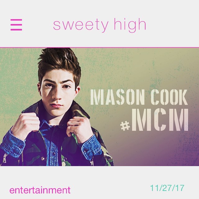 General photo of Mason Cook