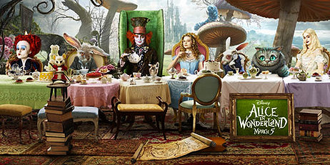 Mia Wasikowska in Alice in Wonderland