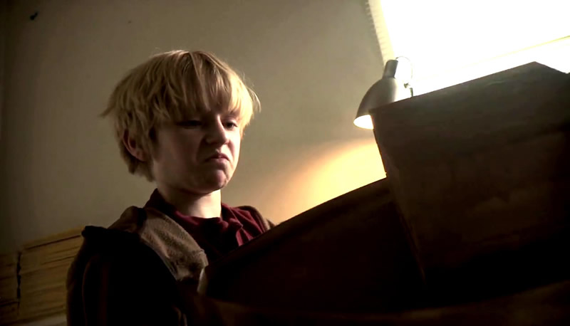 Nathan Gamble in Displaced