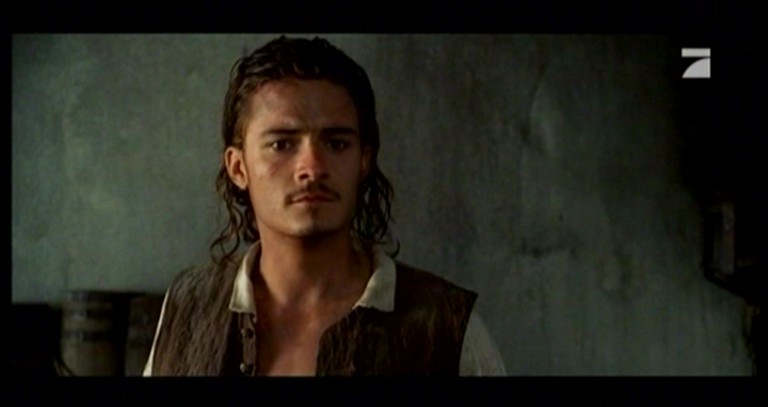 Orlando Bloom in Pirates of the Caribbean: The Curse of the Black Pearl