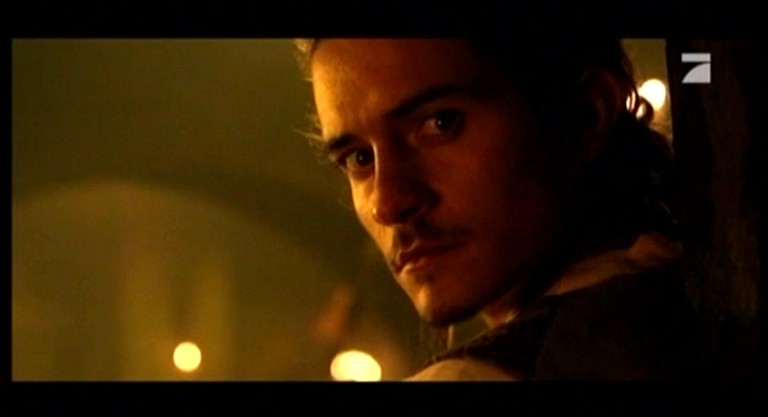 Orlando Bloom in Pirates of the Caribbean: The Curse of the Black Pearl