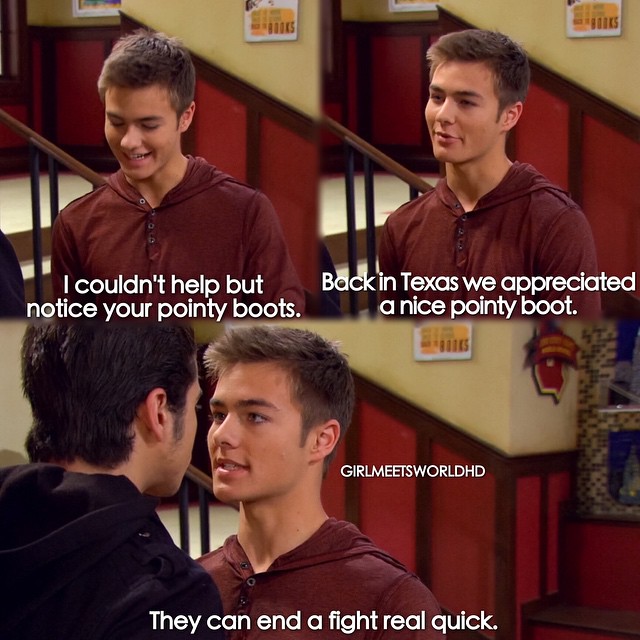 Peyton Meyer in Girl Meets World