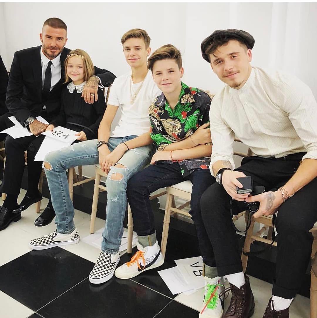 General photo of Romeo Beckham