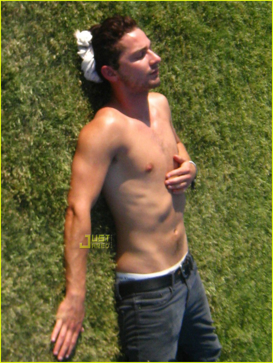 shia labeouf abs