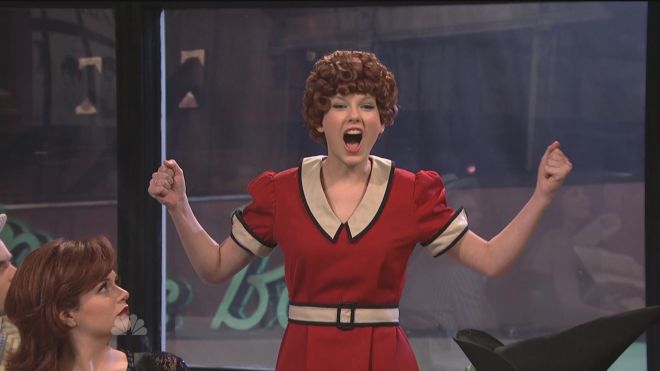 Taylor Swift in Saturday Night Live: (Season 35)