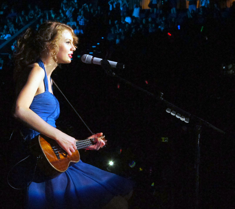 Taylor Swift in Speak Now World Tour