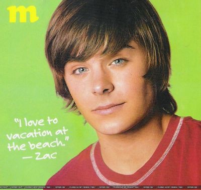 General photo of Zac Efron